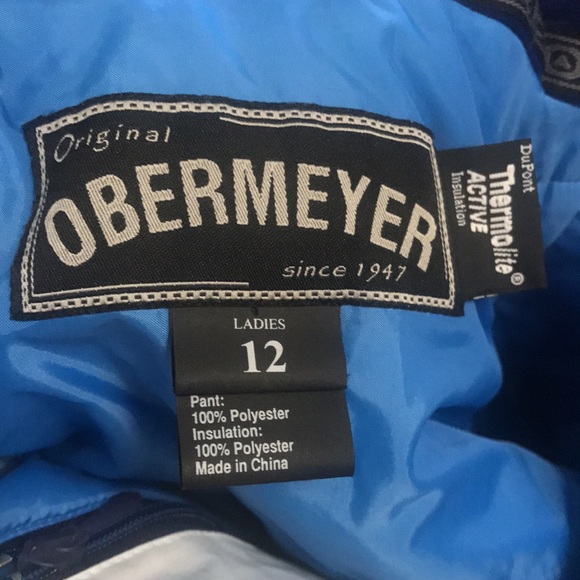 Obermeyer Womans sz 12 Snowsuit Ski Wear - Picture 13 of 14
